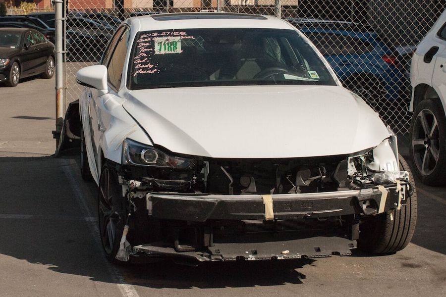 before-lexus-repair-los-angeles | Eli's Collision Repair of Los Angeles